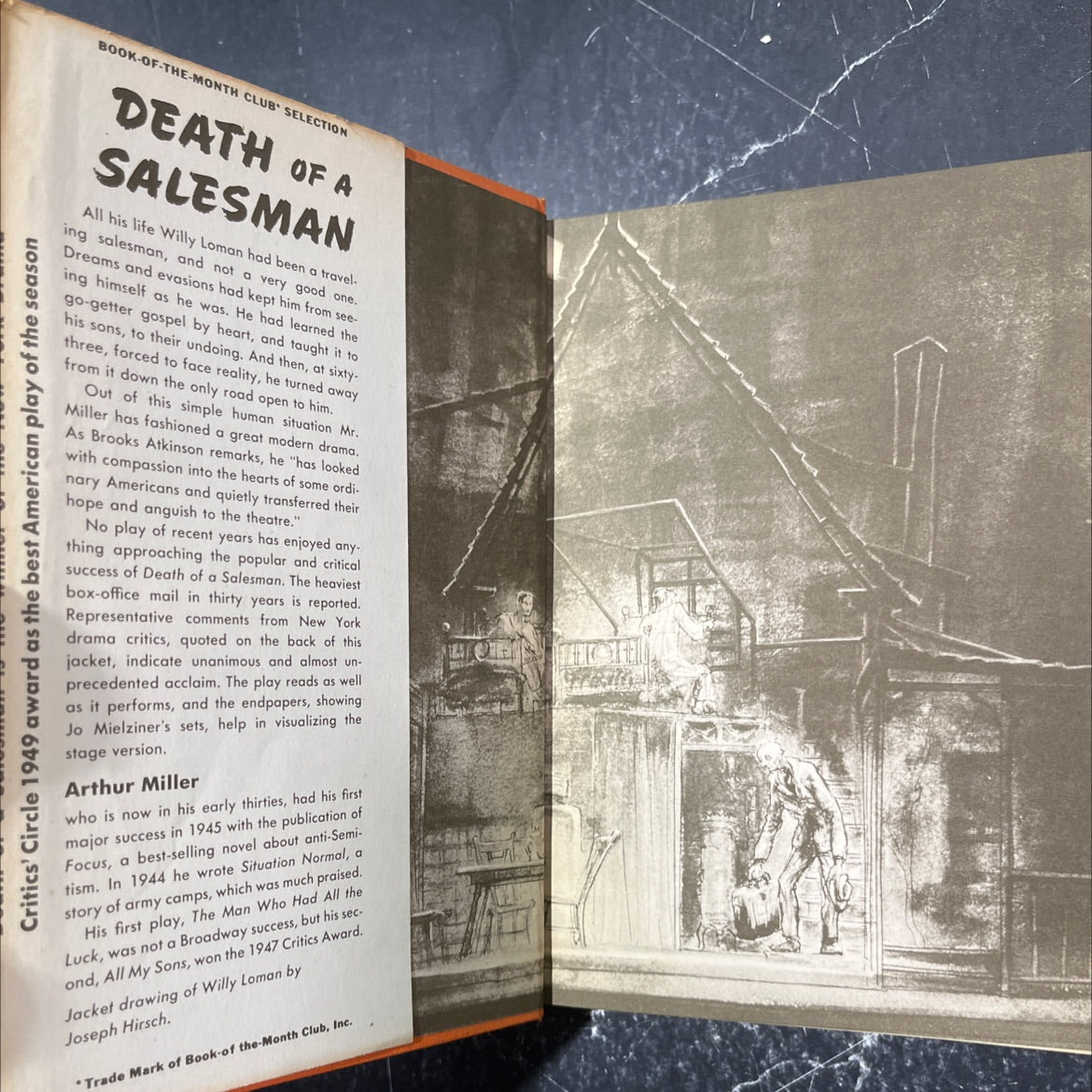 death of a salesman certain private conversations in two acts and a requiem book, by arthur miller, 1949 Hardcover image 4