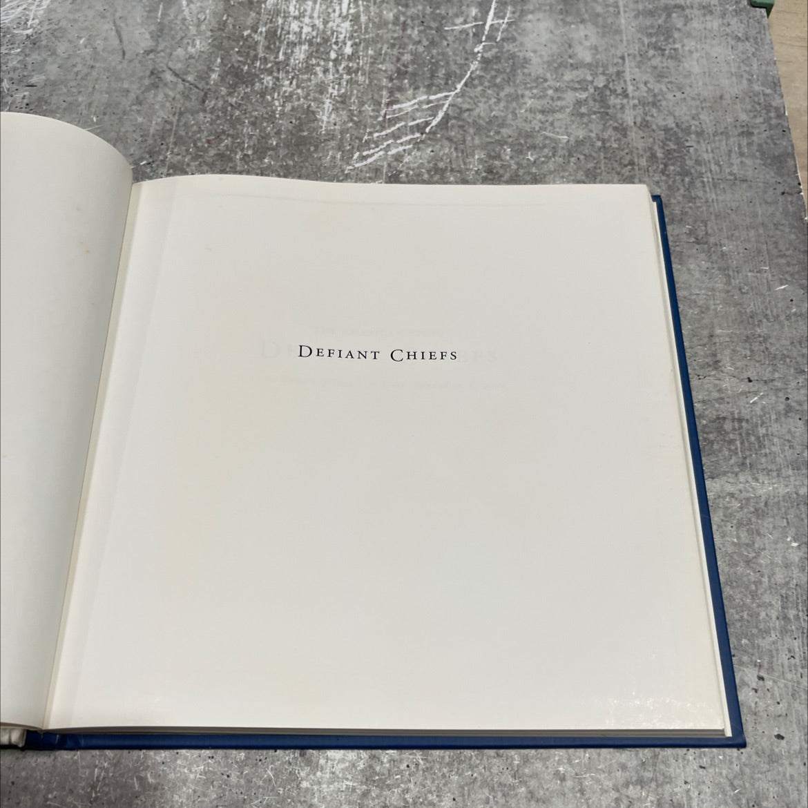 defiant chiefs book, by Editors of Time-Life Books, 1970 Hardcover image 2