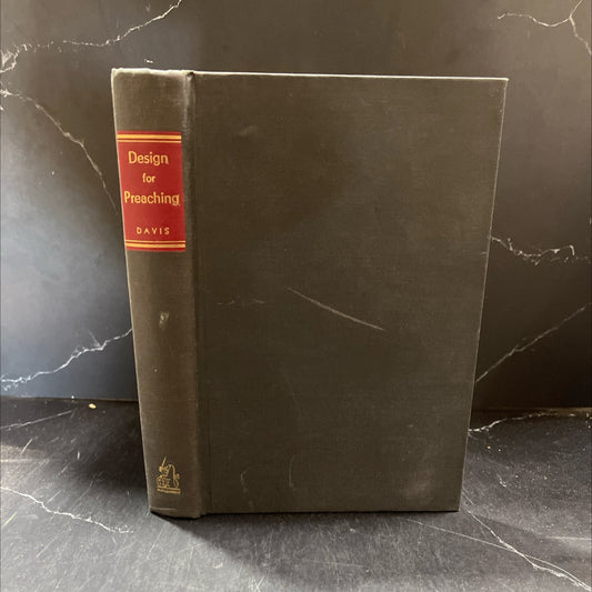 design for preaching book, by henry grady davis, 1958 Hardcover image 1