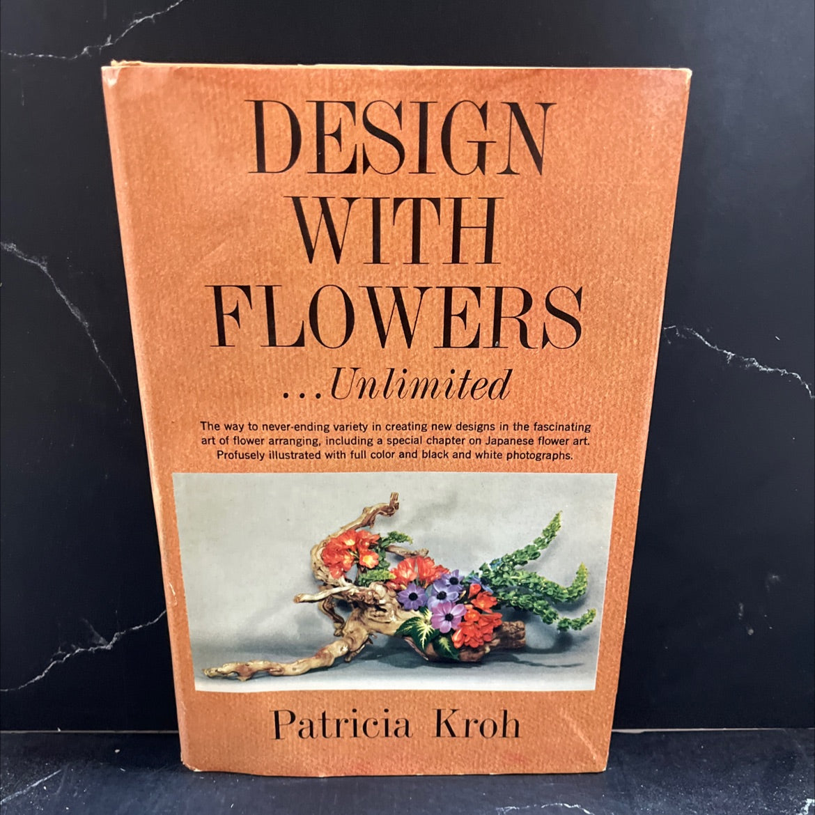 design with flowers book, by Patricia Kroh, 1959 Hardcover image 1
