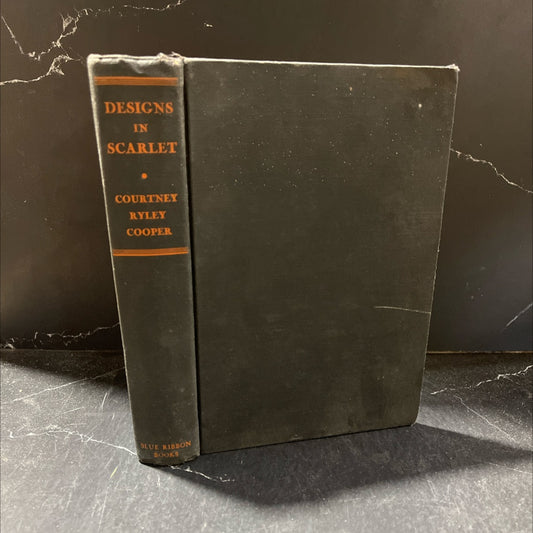 designs in scarlet book, by courtney ryley cooper, 1942 Hardcover image 1