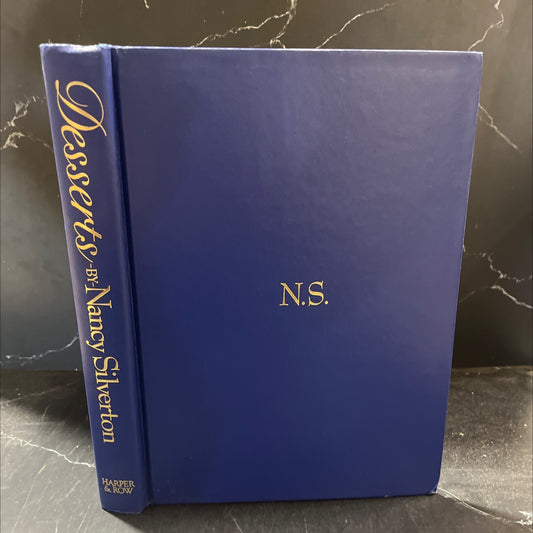 desserts book, by Nancy Silverton, 1986 Hardcover image 1