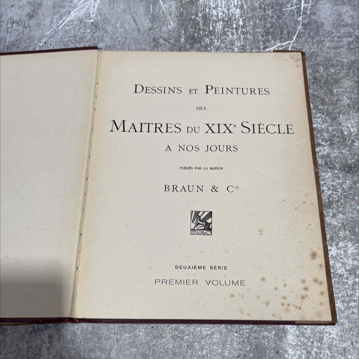 dessins et peintures des maitres du xix siècle à nos jours book, by unknown, 1926 Hardcover image 2