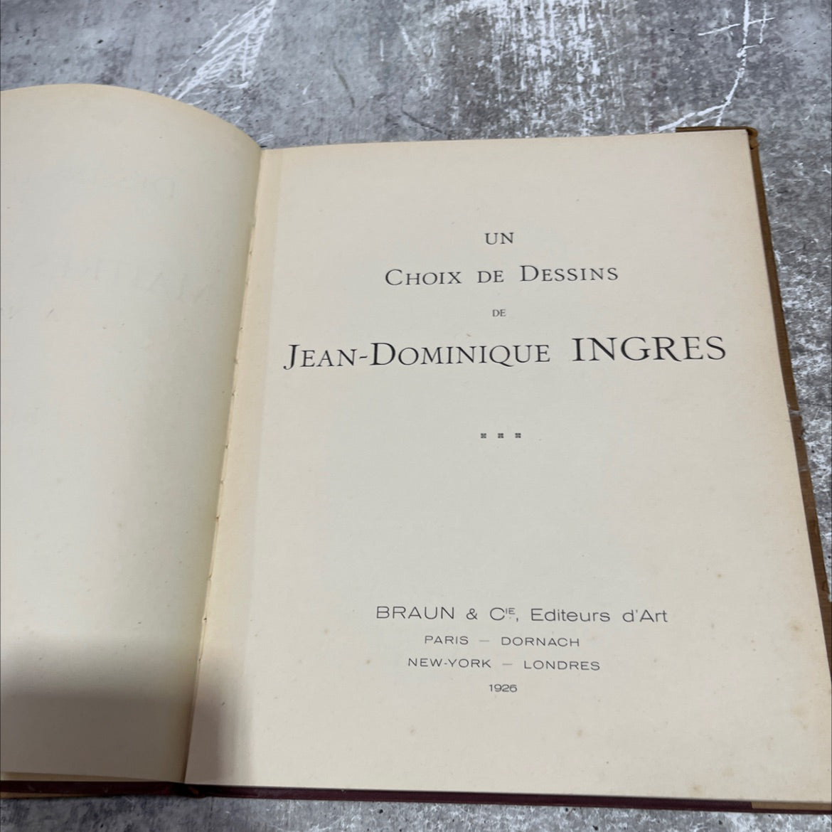 dessins et peintures des maitres du xix siècle à nos jours book, by unknown, 1926 Hardcover image 3