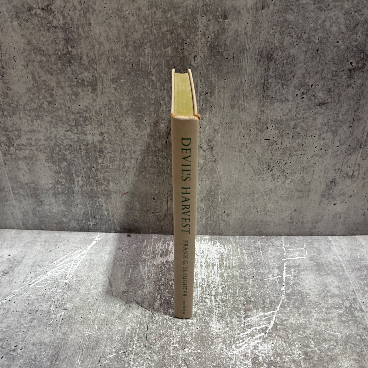 devil's harvest book, by frank g. slaughter, 1963 Hardcover image 4