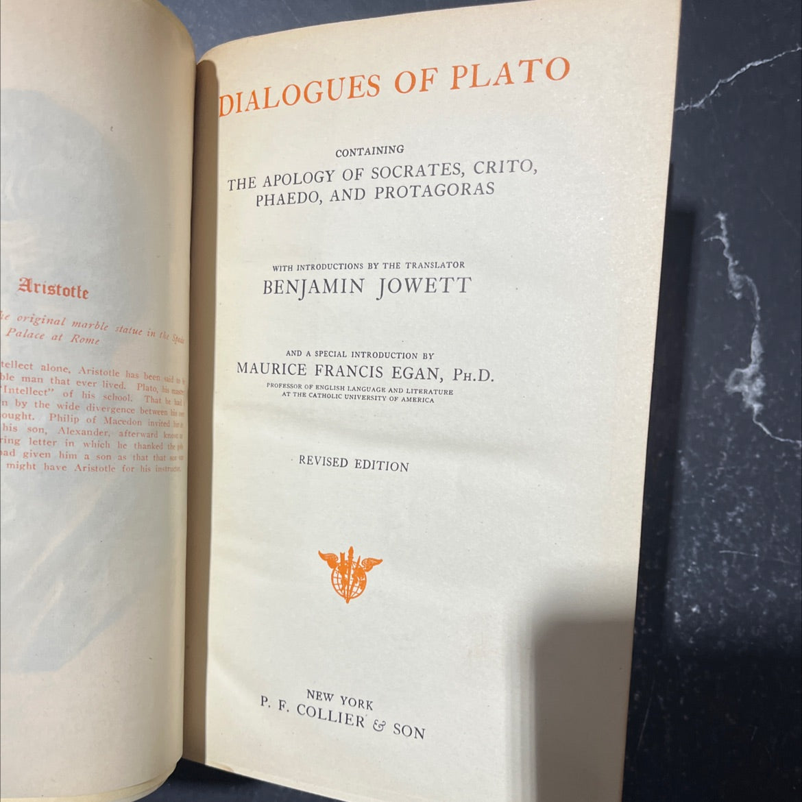 dialogues of plato containing the apology of socrates, crito, phaedo, and protagoras with introductions by the image 2