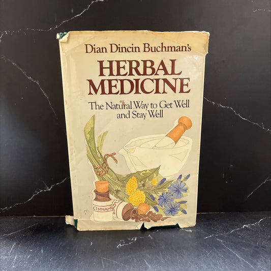 dian dincin buchman's herbal medicine book, by Dian Dincin Buchman, 1980 Hardcover image 1
