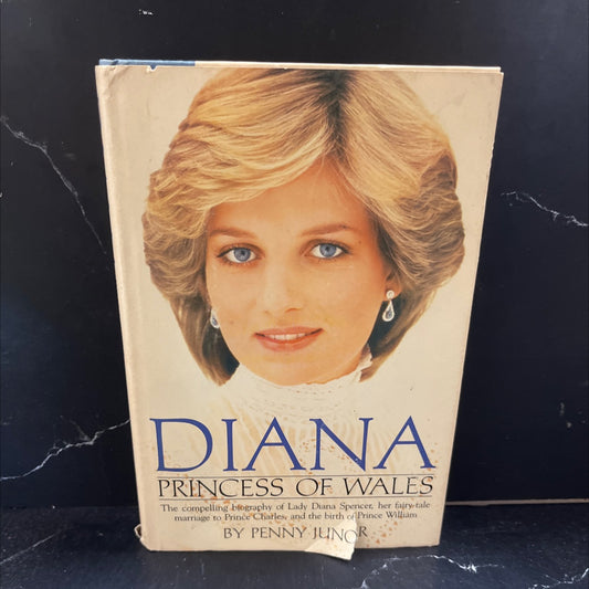 diana princess of wales book, by penny junor, 1983 Hardcover image 1