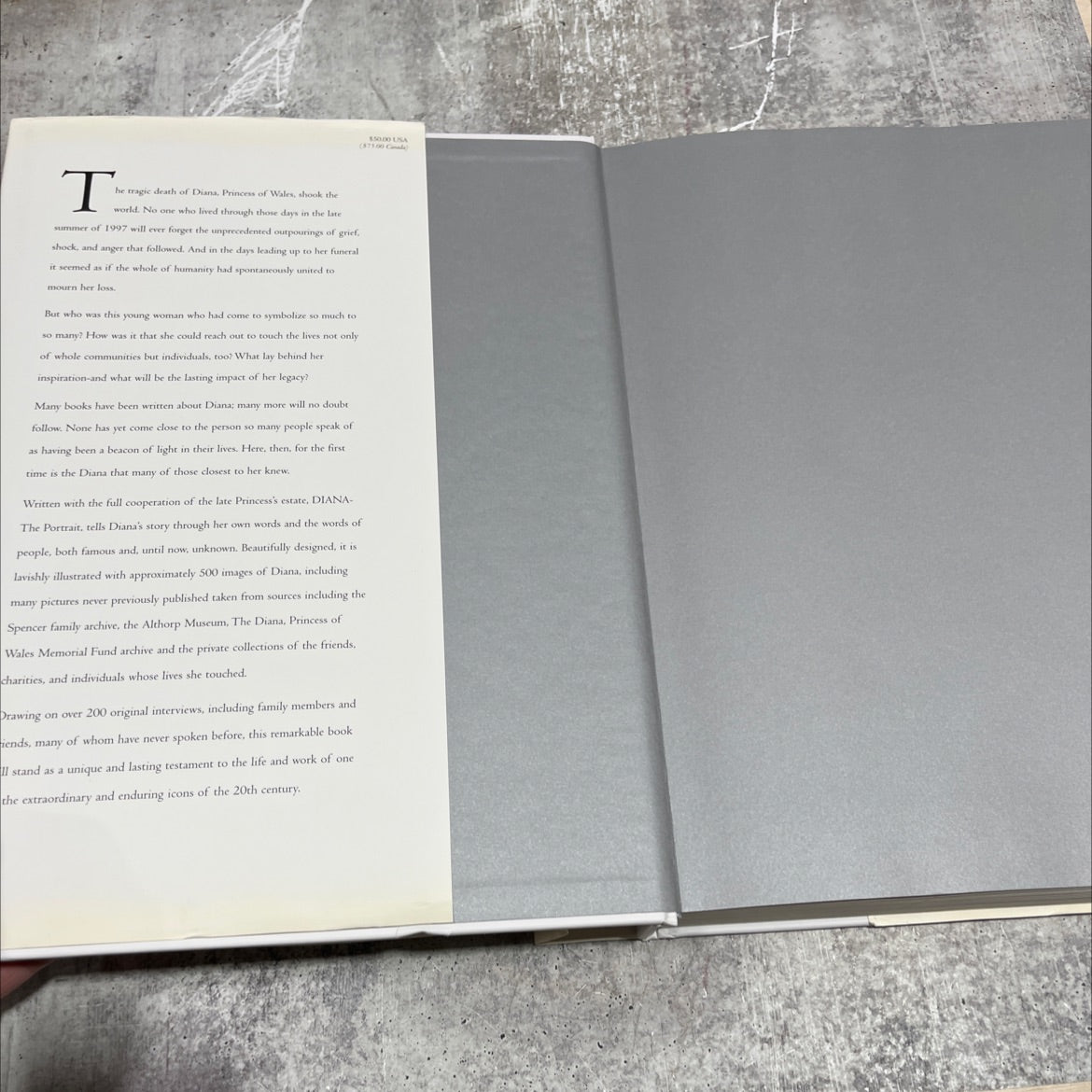 diana the portrait book, by rosalind coward, 1998 Hardcover image 2