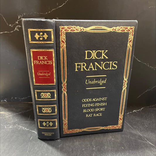dick francis four complete novels book, by Dick Francis, 1984 Leather image 1