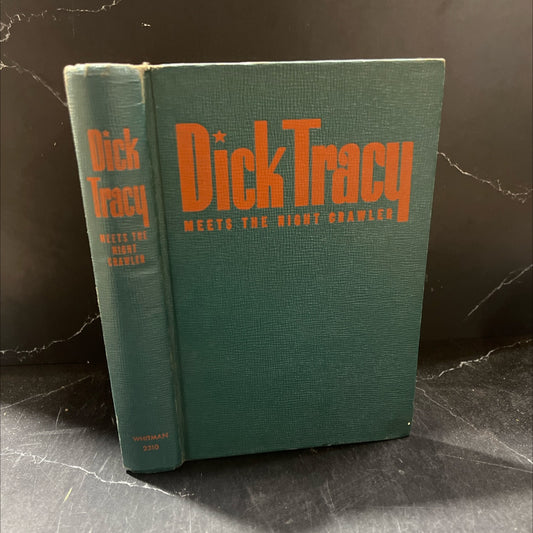 dick tracy meets the night crawler book, by chester gould, 1945 Hardcover image 1