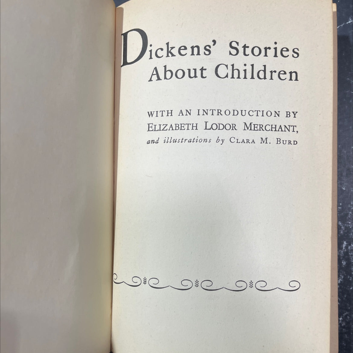 dickens' stories about children book, by Charles Dickens, 1929 Hardcover image 2