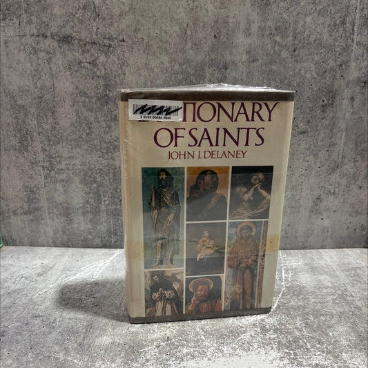 dictionary of saints book, by john j. delaney, 1980 Hardcover image 1