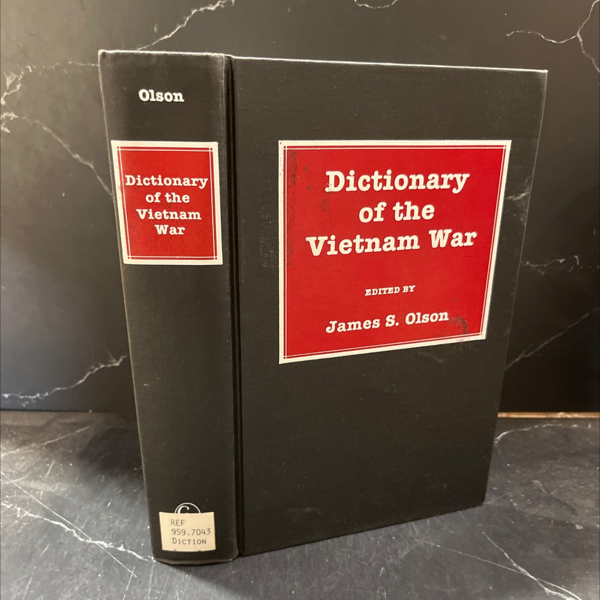 dictionary of the vietnam war book, by James S. Olson, 1988 Hardcover image 1