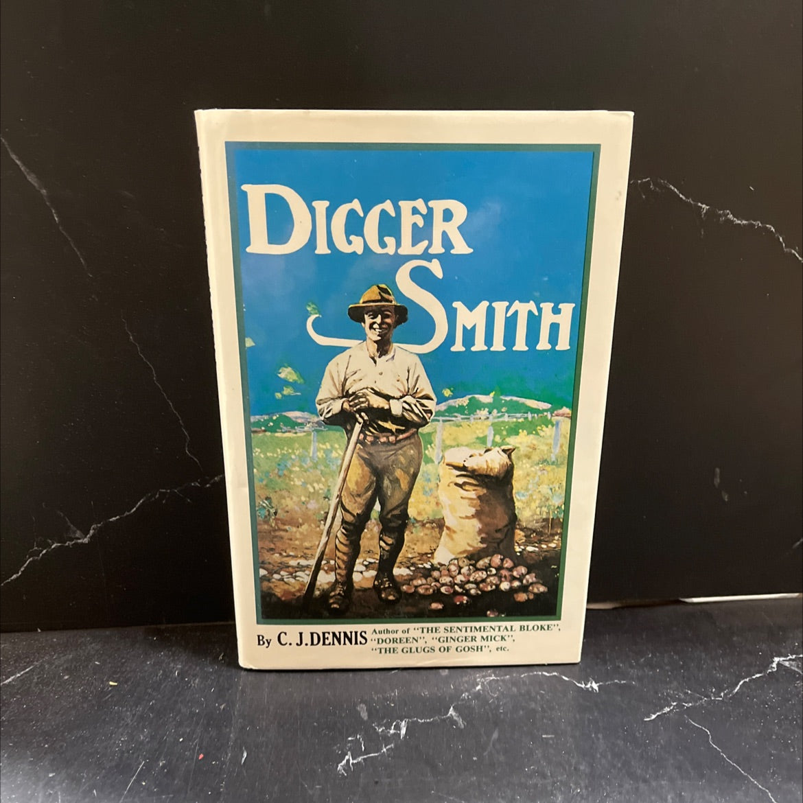 digger smith book, by c. j. dennis, 1982 Hardcover image 1