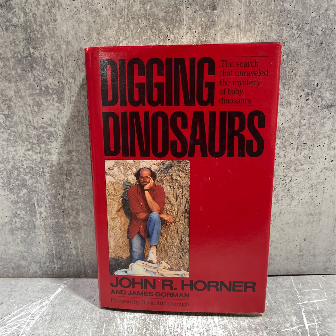 digging dinosaurs book, by john r. horner and james gorman, 1988 Hardcover image 1