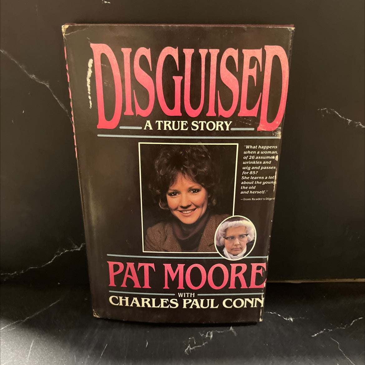 disguised! book, by pat moore, 1985 Hardcover image 1