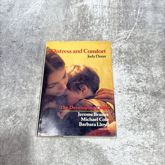 distress and comfort book, by Judy Dunn, 1977 Hardcover image 1