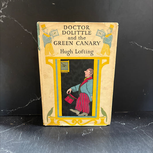 doctor dolittle and the green canary book, by hugh lofting, 1951 Hardcover image 1