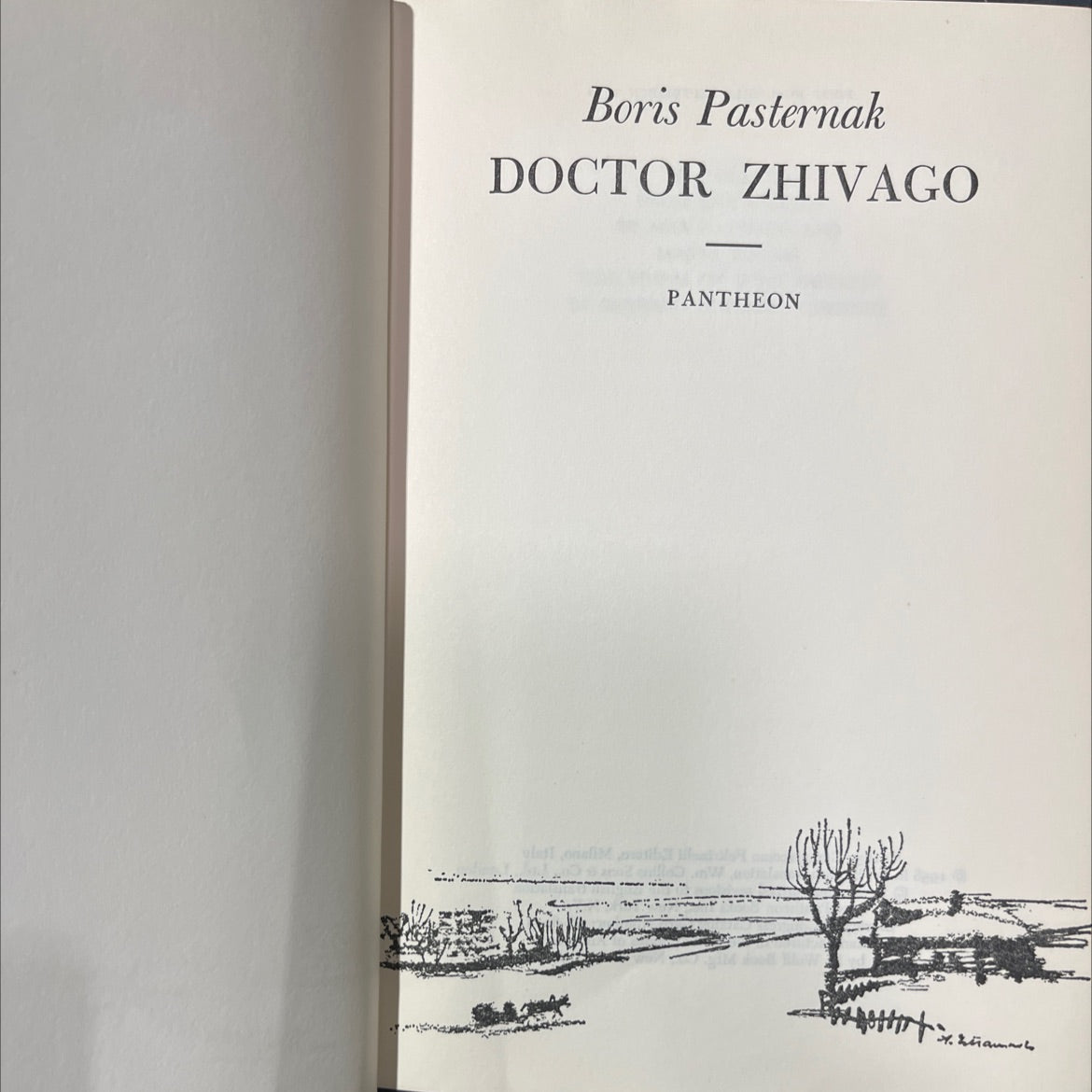 doctor zhivago book, by boris pasternak, 1958 Hardcover image 2