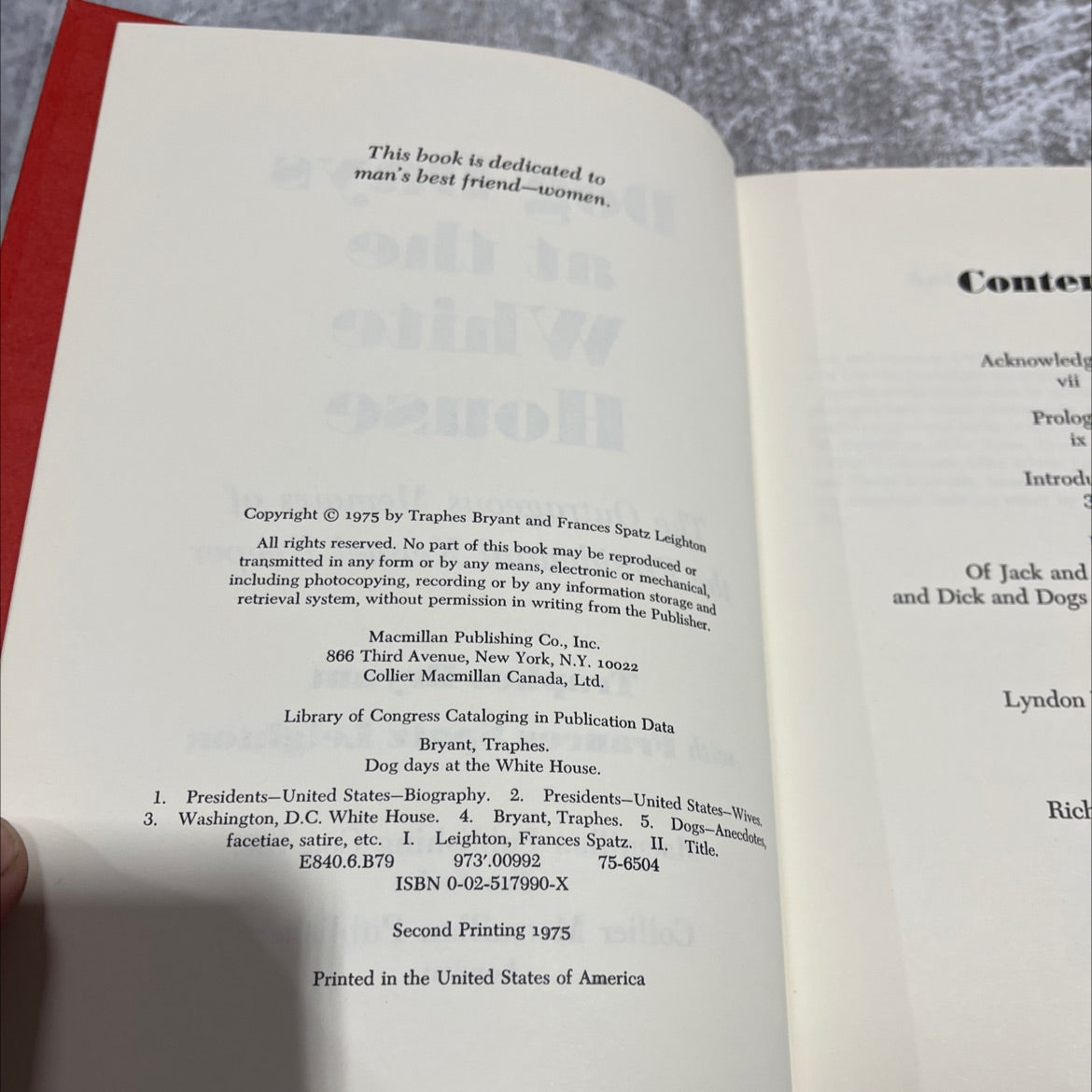 dog days at the white house the outrageous memoirs of the presidential kennel keeper book, by traphes bryant with image 3