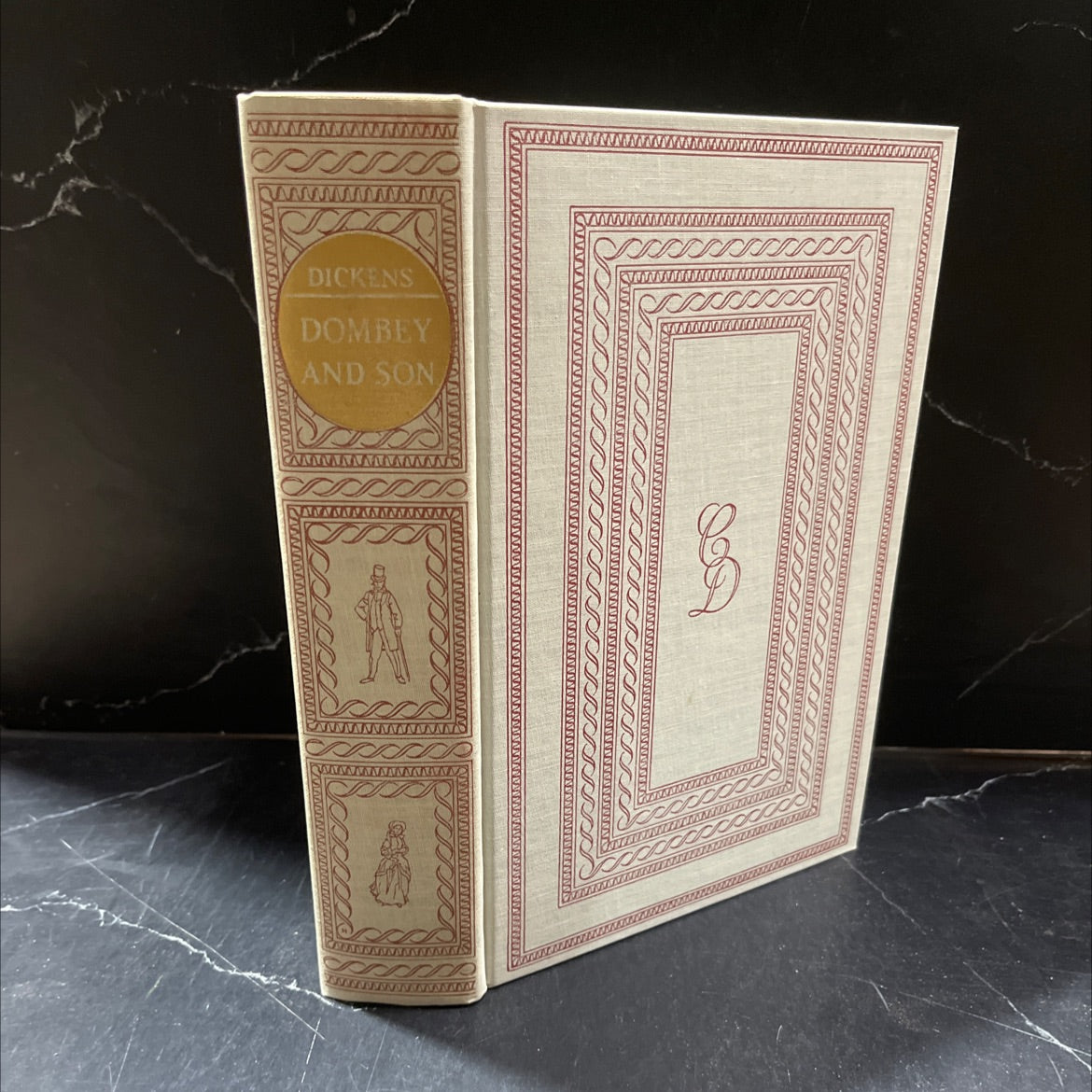 dombey and son book, by charles dickens, 1957 Hardcover image 1