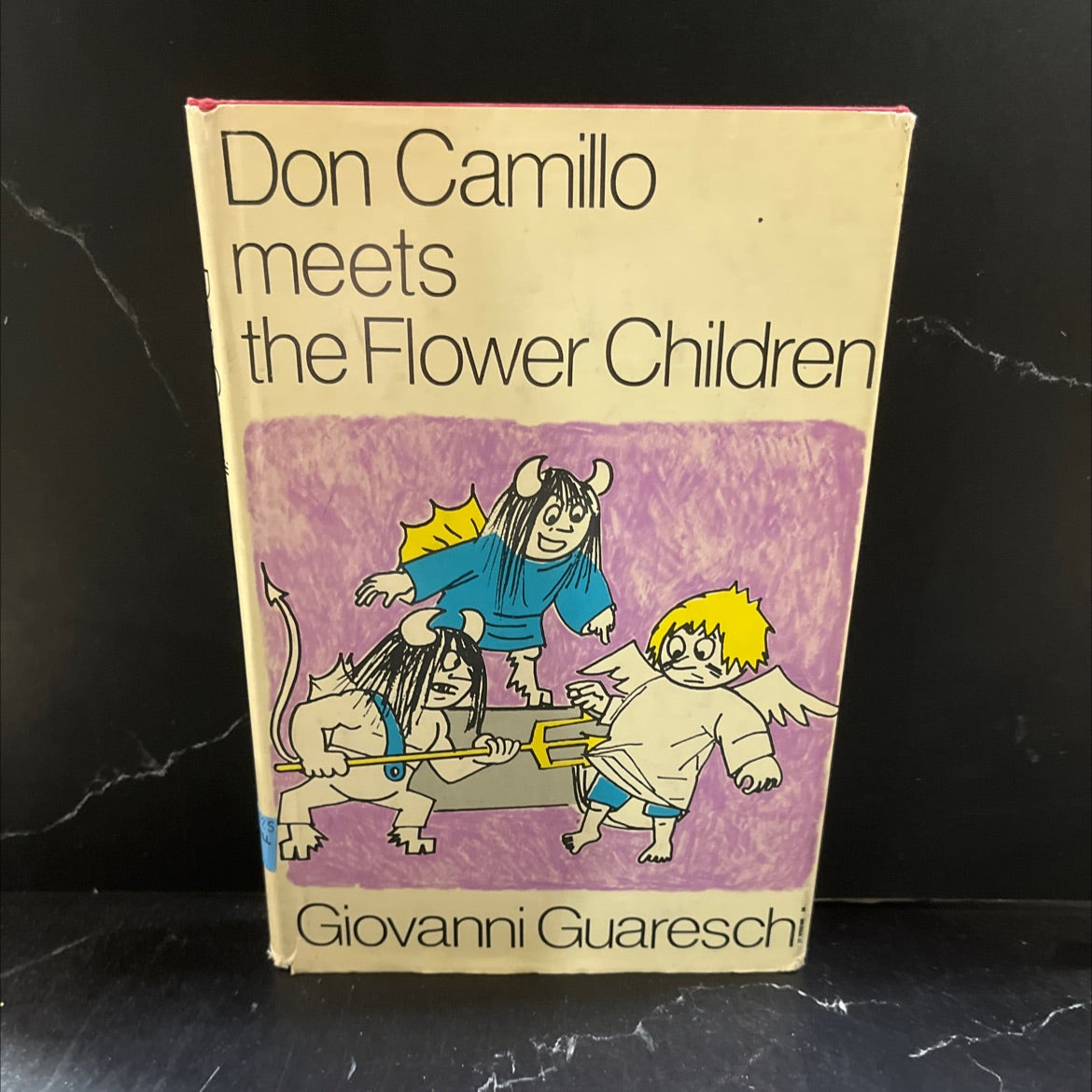 don camillo meets the flower children book, by Giovanni Guareschi, 1969 Hardcover image 1