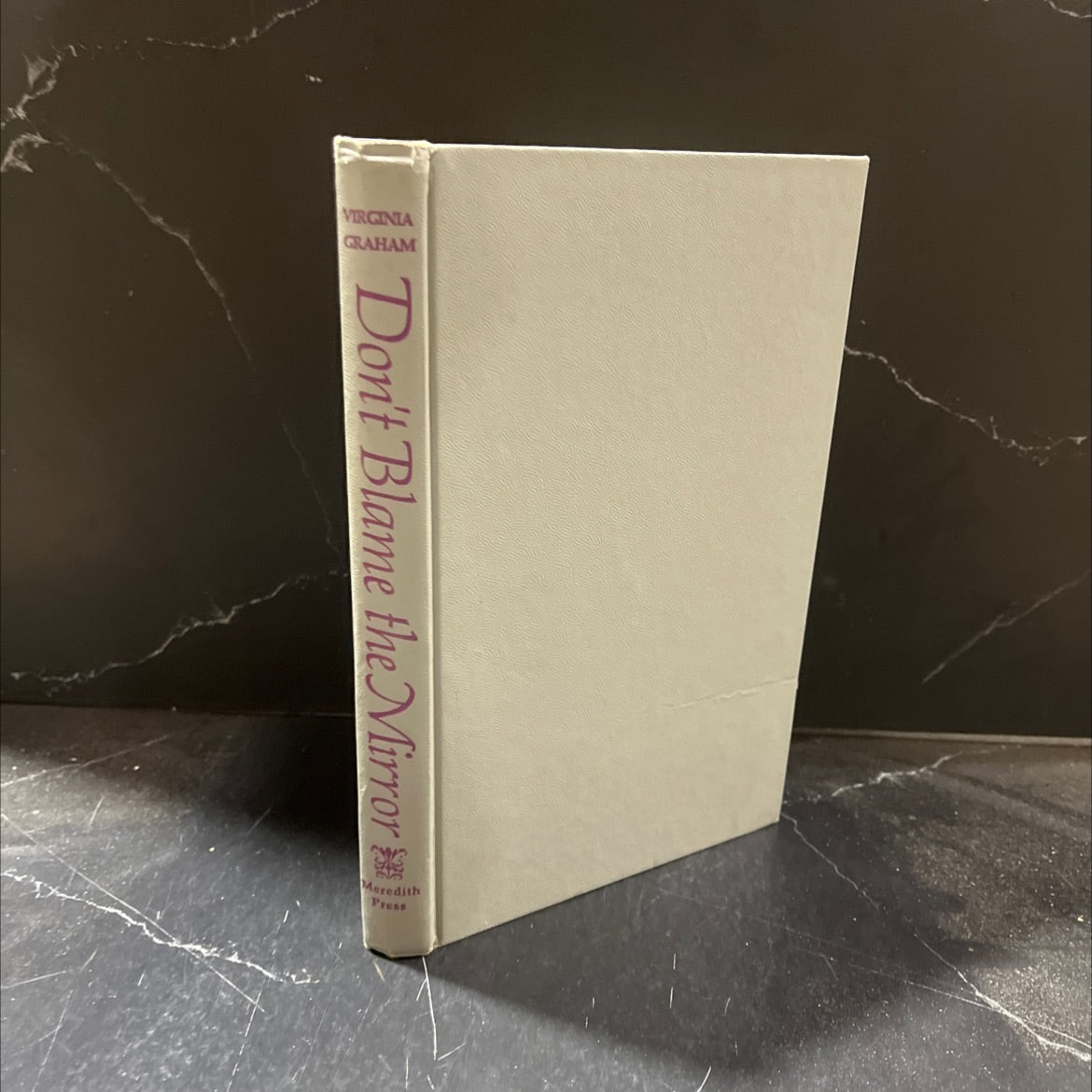 don't blame the mirror book, by virginia graham with jean libman block, 1967 Hardcover image 1
