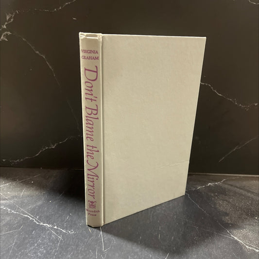 don't blame the mirror book, by virginia graham with jean libman block, 1967 Hardcover image 1