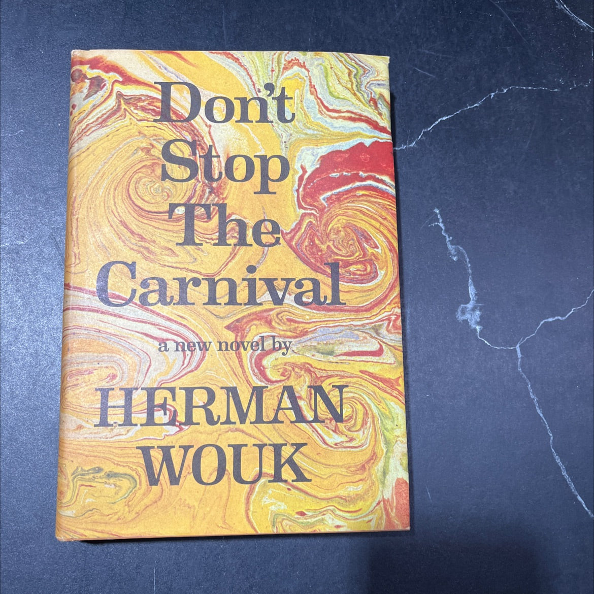 don't stop the carnival book, by herman wouk, 1965 Hardcover image 1