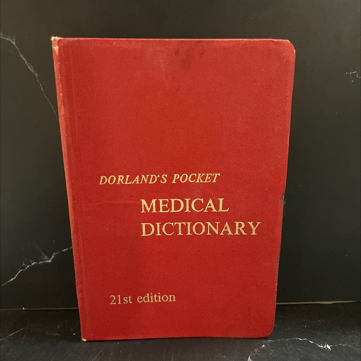 dorland's pocket medical dictionary book, by william alexander newman dorland, 1968 Hardcover image 1