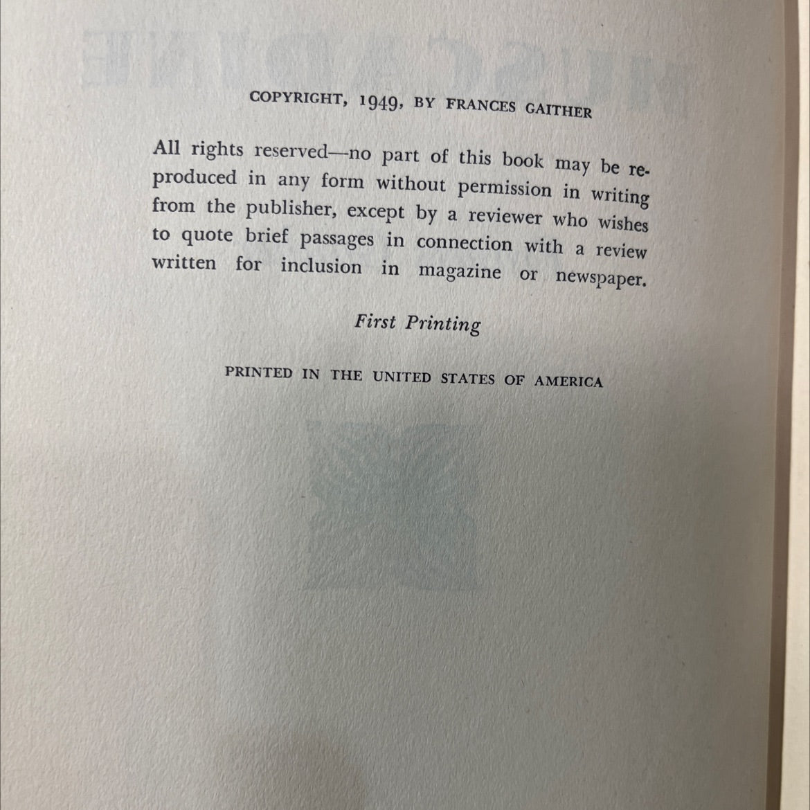 double muscadine book, by frances gaither, 1949 Hardcover image 3