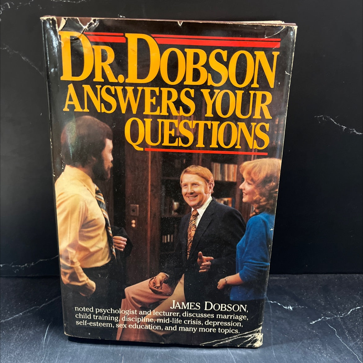 dr.dobson answers your questions book, by james dobson, 1982 Hardcover image 1