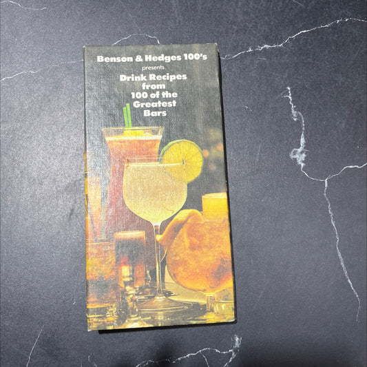 drink recipes from 100 of the greatest bars book, by Playboy Clubs International, 1979 Hardcover image 1