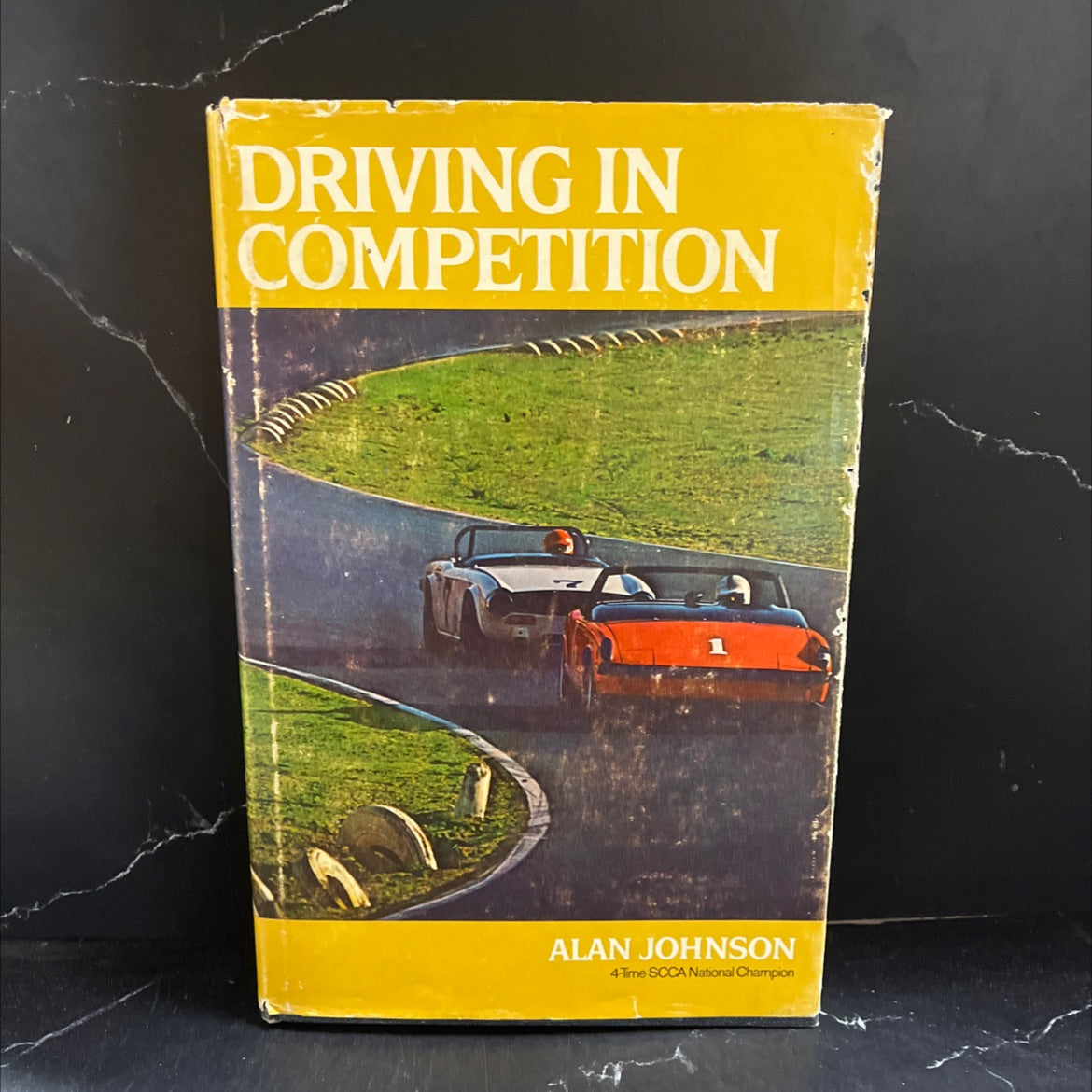driving in competition book, by alan johnson, 1972 Hardcover image 1