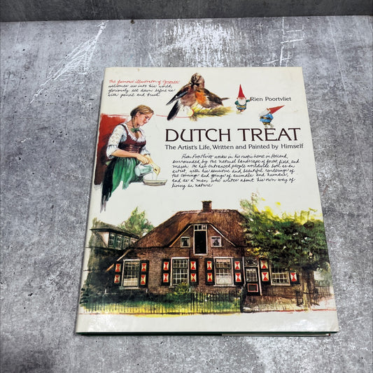 dutch treat book, by rien poortvliet, 1981 Hardcover image 1