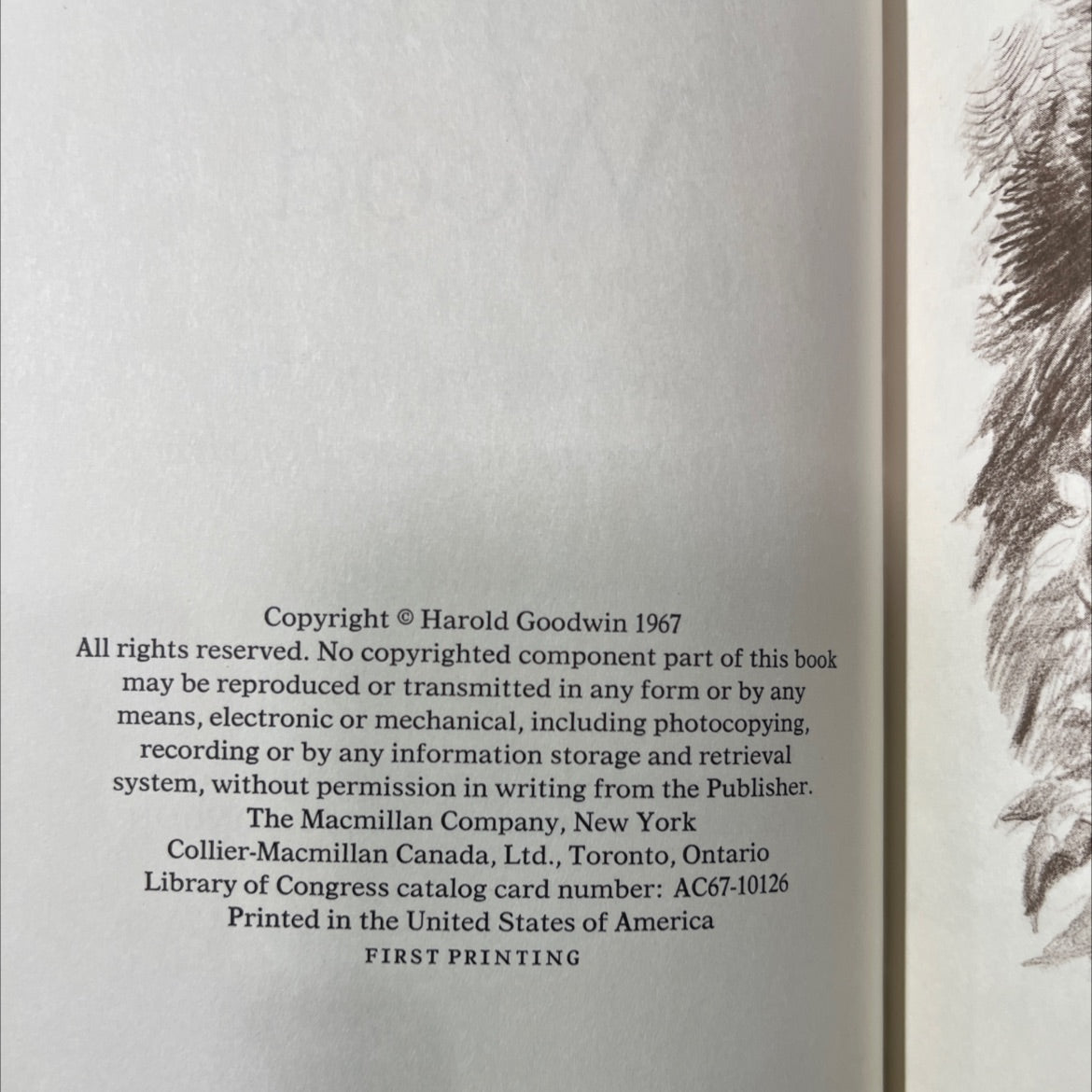 dwellers in the wood two poems book, by john clare, 1967 Hardcover image 3