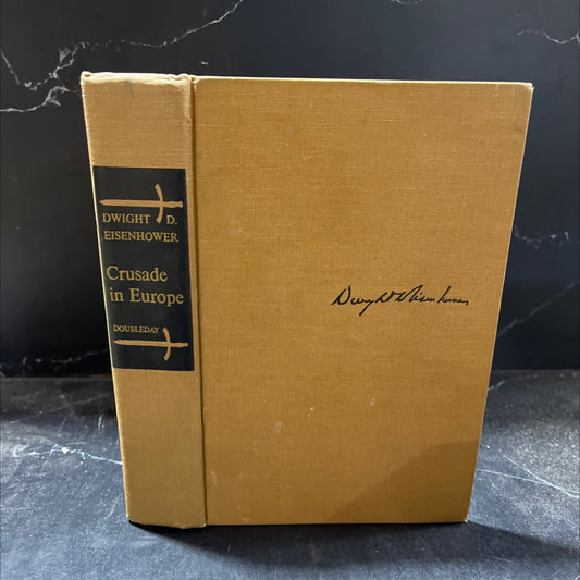 dwight d. eisenhower crusade in europe book, by dwight d. eisenhower, 1948 Hardcover image 1