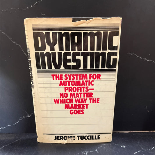 dynamic investing book, by jerome tuccille, 1981 Hardcover image 1