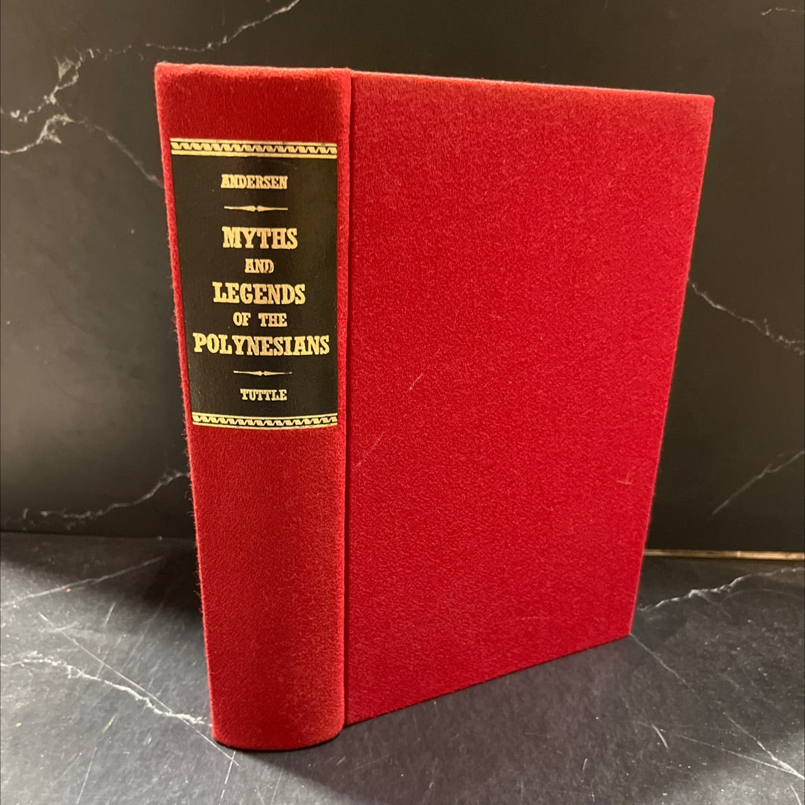 e-ahu-one myths & legends of the polynesians book, by johannes c. andersen, 1969 Hardcover image 1