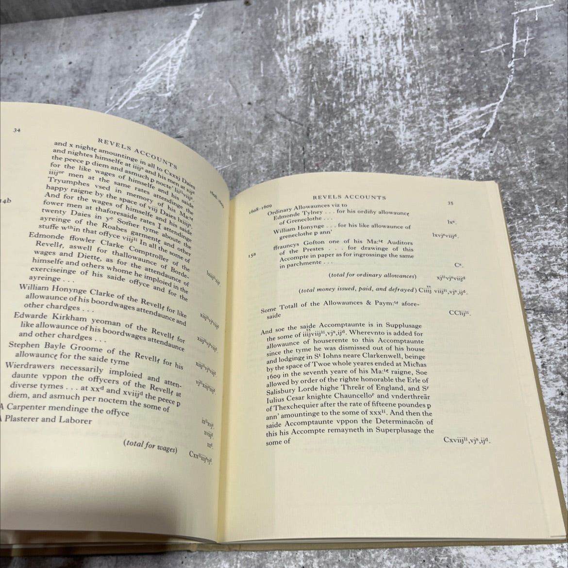 e society t the house collections volume xiii the malone society book, by w. r. streitberger, 1986 Hardcover image 4