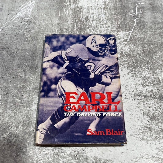 earl campbell: the driving force book, by sam blair, 1980 Hardcover image 1