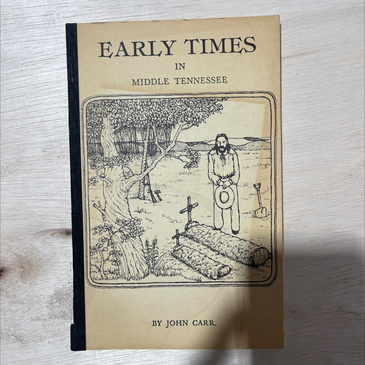 early times in middle tennessee book, by john carr, 1958 Paperback, Vintage image 1