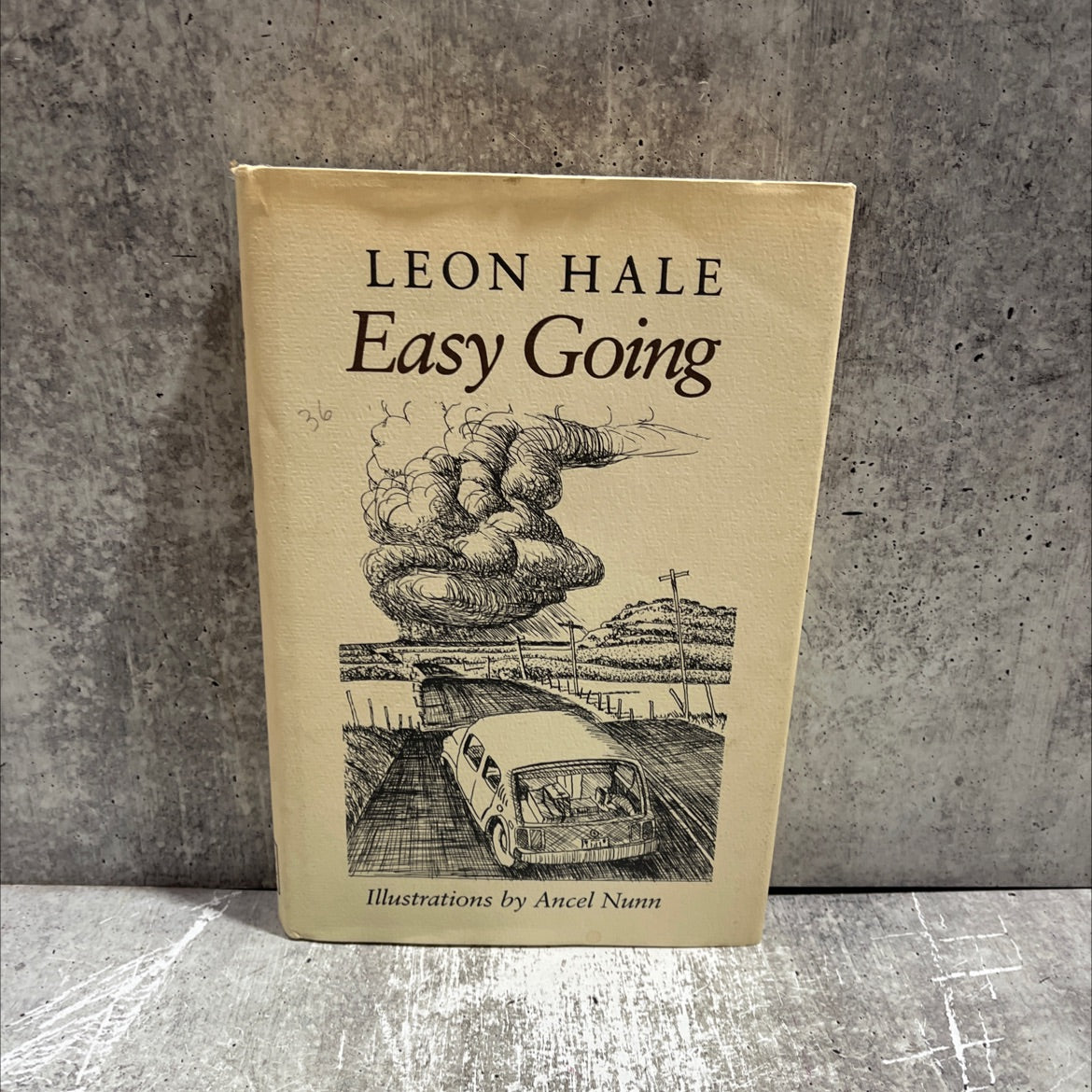 easy going book, by leon hale, 1983 Hardcover image 1