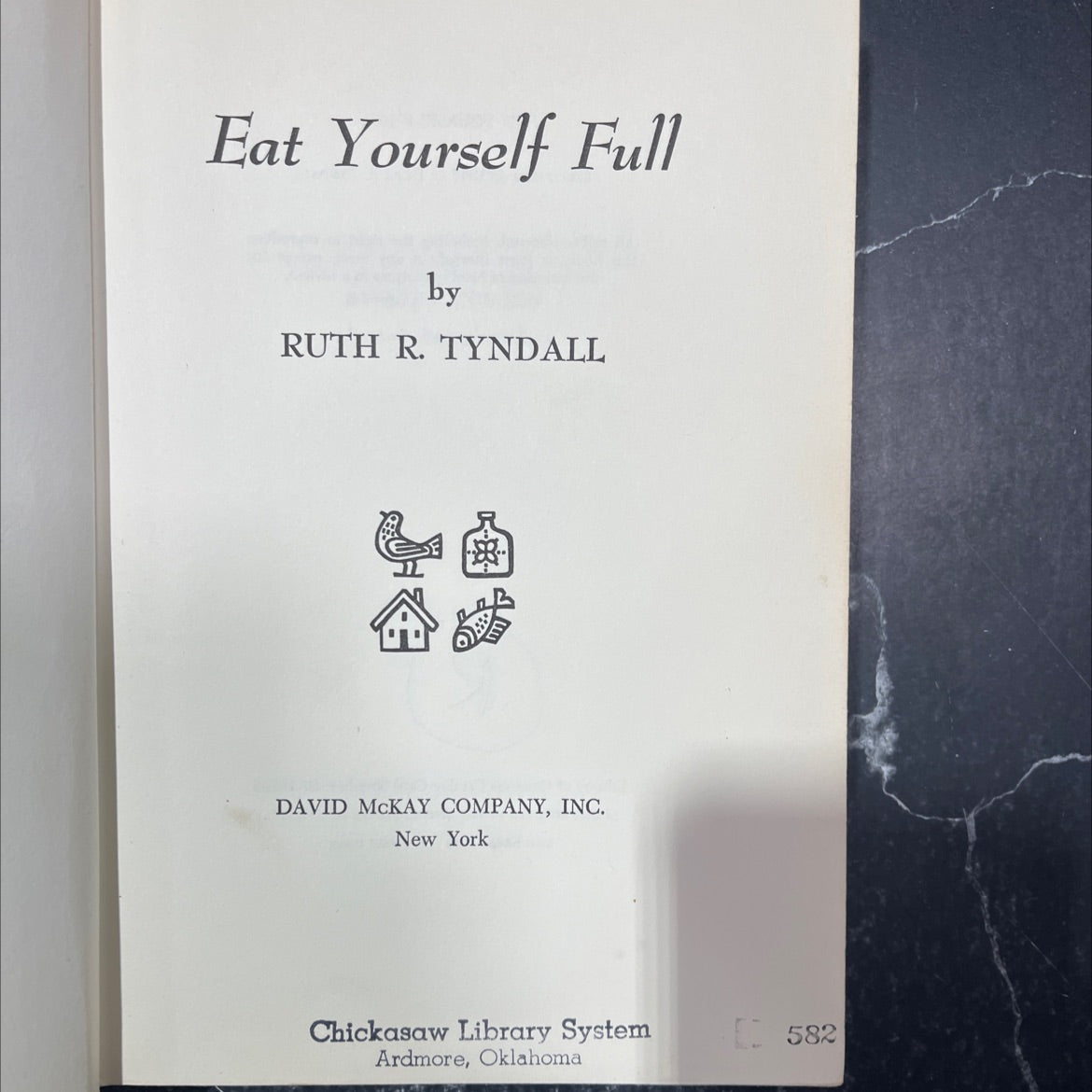 eat yourself full book, by ruth r. tyndall, 1967 Hardcover image 2
