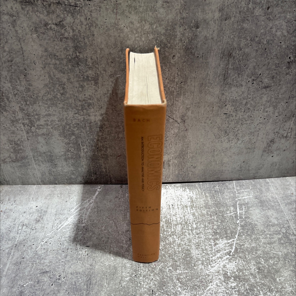 economics an introduction to analysis and policy book, by george leland bach, 1963 Hardcover image 4