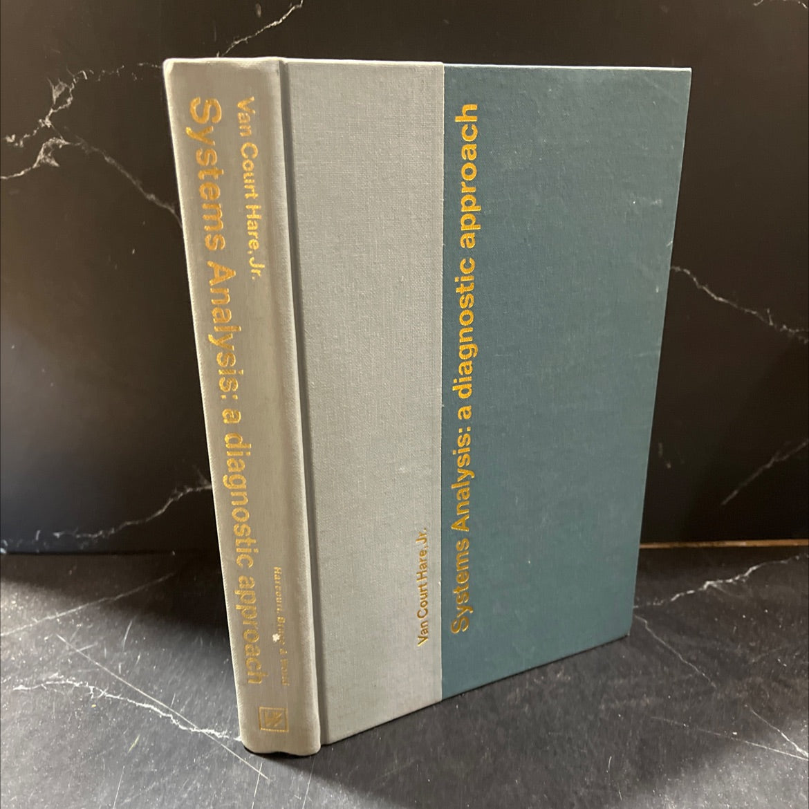 economics systems analysis: a diagnostic approach book, by van court hare, jr., 1967 Hardcover image 1