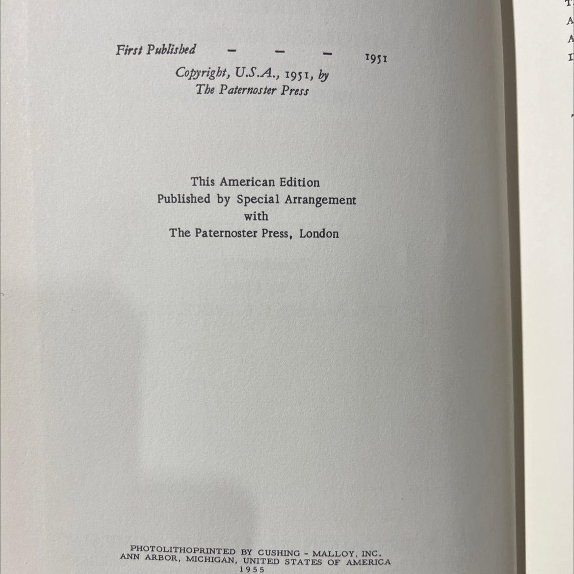 ed the dawn of world redemption a survey of historical revelation in the old testament book, by erich sauer, 1955 image 3