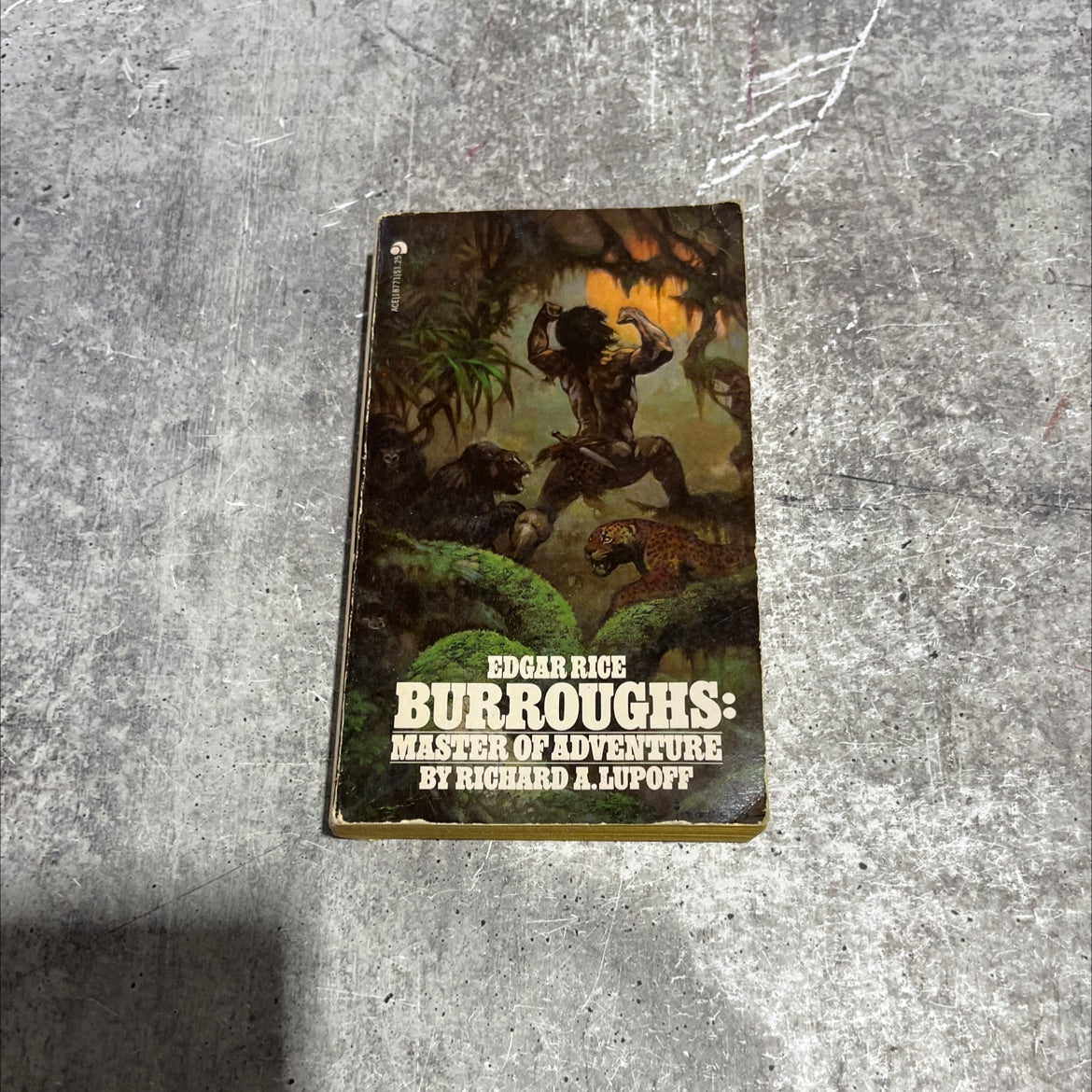 edgar rice burroughs: master of adventure book, by richard a. lupoff, 1968 Paperback image 1