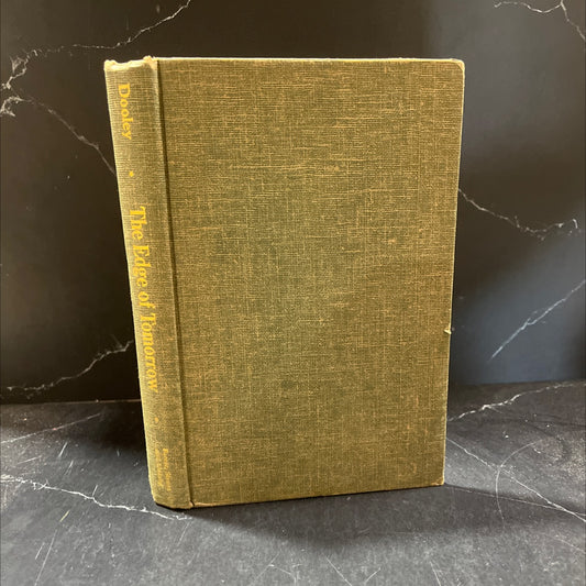edge of tomorrow book, by thomas a. dooley, 1958 Hardcover image 1